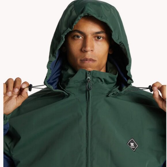 DC Men's 10K Shell Snowboard Jackets Green M - Picture 14 of 15